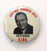 John W. King For Governor New Hampshire NH Campaign Pin Pinback Button 1.5&quot; - $9.00