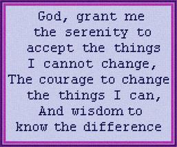 Pepita Needlepoint kit: Serenity Prayer, 12&quot; x 10&quot; - £68.49 GBP+