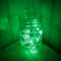 24 Pack ~ Green LED Submersible Underwater Tea lights TeaLight Flameless US Ship - £29.48 GBP