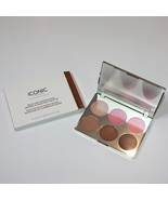 Iconic London Multi-Use Cream Blush, Bronze &amp; Highlight Cream Palette MS... - $24.99