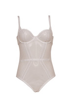 AGENT PROVOCATEUR Donne Body Lussuosa Elegante Intima Bianca Taglia UK 32B - £135.14 GBP