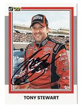 Autographed Tony Stewart 2022 Donruss Racing Rare Gray Parallel (The Rushville R - £39.34 GBP