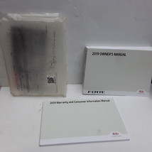 2019 Kia Forte Owner&#39;s Manual Original Package with Case and Pamphlets - £30.93 GBP