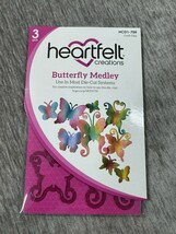 Heartfelt Creations Butterfly Medley Craft Dies 3pc HCD1-759 Metal Cutti... - €22,24 EUR