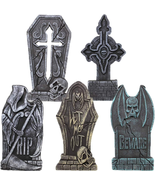 17” Halloween Decorations Outdoor Tombstones, 5 Pack Halloween Foam Grav... - $51.84