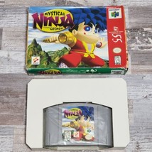 Mystical Ninja Starring Goemon (Nintendo 64, 1998) with Box N64 - $188.09