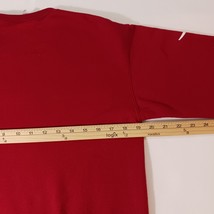 Jerzees Nublend Peak Our Time To Shine Men's Red Cotton Blend Sweatshirt Size S image 8