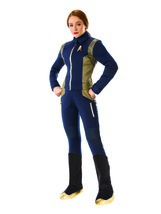 Rubie&#39;s Costume Co Women&#39;s Star Trek Discovery Command Costume Uniform, Gold, St - £369.80 GBP