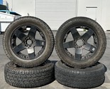 QTY 4: P275/60R20 Hankook DynaPro Tires + XD RIMS WHEELS  XD775 ROCKSTAR... - £789.53 GBP