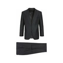 Men Renoir Suit Separate Super 140 Wool Two Button Classic Fit 555-3 Charcoal image 2