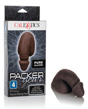 Packer Gear 4&quot; Silicone Packing Penis - Black - £30.74 GBP