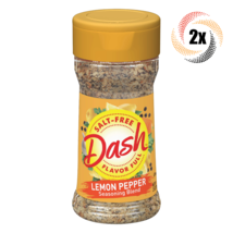 2x Shakers Mrs Dash Flavor Full Salt Free Lemon Pepper Seasoning Blend 2.5oz - £11.99 GBP