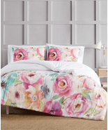 NIP Christian Siriano New York Spring Flowers 3 Piece Duvet Set Full Queen - $99.89 CAD