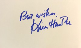 KIM HUNTER AUTOGRAPHED Hand SIGNED 3x5 INDEX CARD w/COA PLANET OF THE AP... - £31.59 GBP