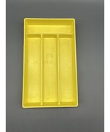 Vintage Gothamware Silverware Tray Yellow  Utensil Drawer Holder Flatwar... - $14.25 CAD
