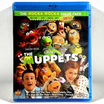 The Muppets (3-Disc Blu-ray/DVD, 2012, Widescreen)  Chris Cooper  Amy Adams - £4.62 GBP
