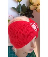 Red Headwrap or Neck warmer ideal for any occasion - One size fits all - $9.99