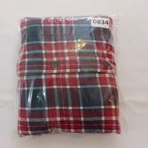 St. John's Bay Super Soft Button-Down Collar Flannel Shirt Men's XL Multi Plaid image 15