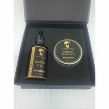 Men&#39;s Beard Oil And Balm Gift Set New Stocking Stuffer - £7.63 GBP