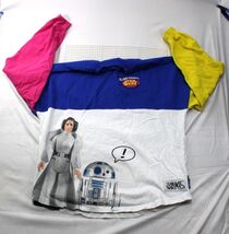 Star Wars Color Block Spirit Jersey Vintage Action Figures Long Sleeve S... - $23.08