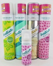 Batiste Dry Shampoo Spray Clean &amp; Classic, Floral &amp; Flirty, Coconut &amp; Ex... - $20.99