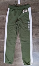 Gap Kids NWT Size XL Green Striped Drawstring Sweatpants AI - £11.26 GBP