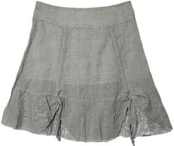 Rita B A-Line Pleated Lined Girls Zip Skirt (Size 9) Made in Italy - NWT - $24.74