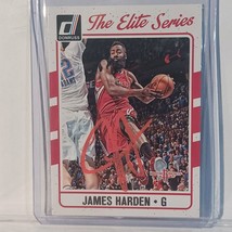 James Harden Panini Donruss Elite Rockets Autographed signed Card COA - $50.29