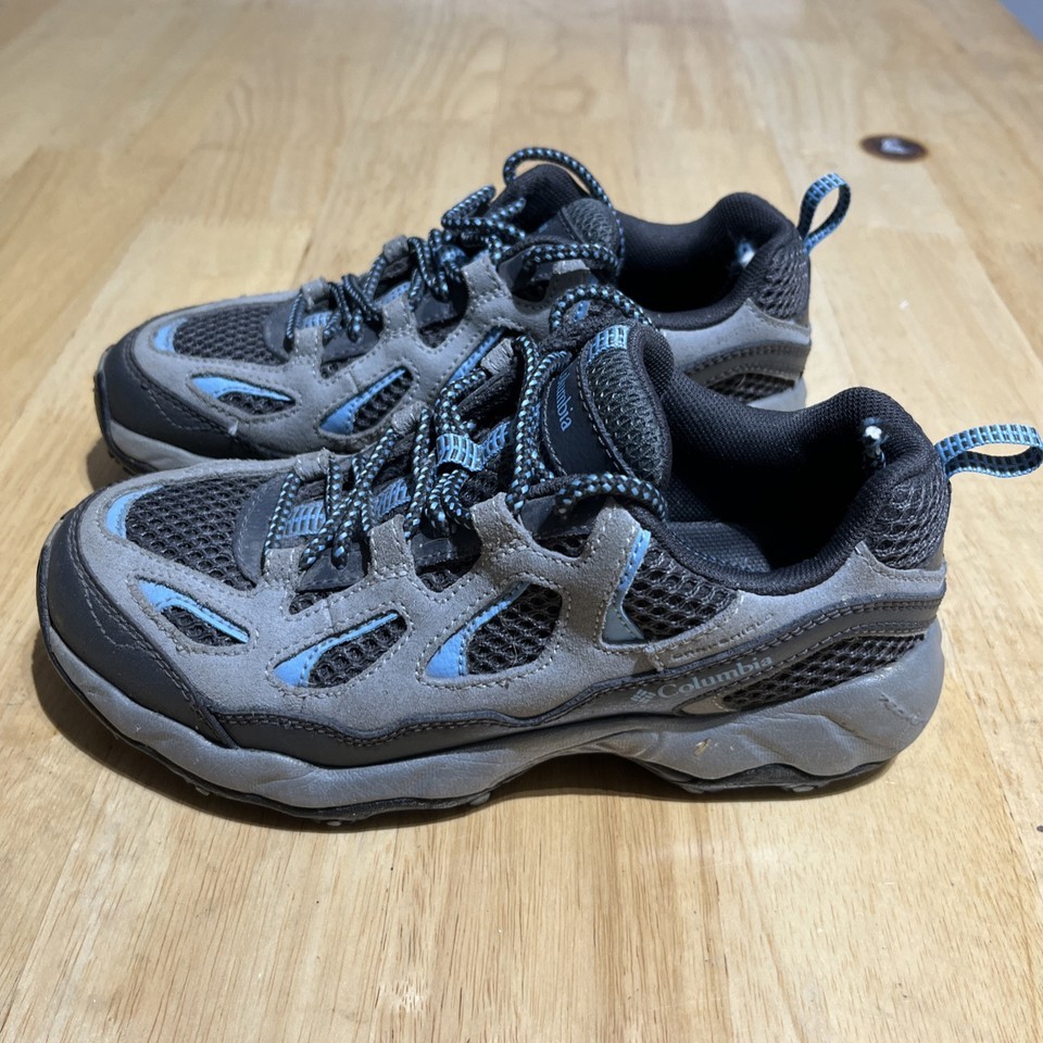 Columbia Contour Comfort Hiking Shoes (BL3564-022) Gray Womens Size 6 - $23.28