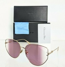Brand New Authentic Christian Dior Sunglasses Gipsy 1 0009R Gold Frame - $148.49