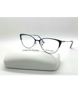 Calvin Klein CK18120 408 MATTE NAVY/SILVER Eyeglasses Frames 53-15-140MM/CASE - £42.62 GBP