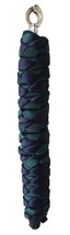 10&#39; ft Horse Halter Lead Rope Heavy Duty 3/4 Dia Panic Snap Green Navy 6... - $260.11 MXN