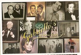 Gabriellos of new york Restaurant vintage Postcard Unused - $4.90