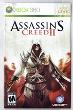Assassin&#39;s Creed 2 Microsoft XBOX 360 MANUAL Only - $9.70