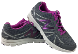 New Balance Shoes Women&#39;s 9.5 Gray Pink Purple 645v2 Athletic Running Jo... - £25.09 GBP