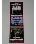 The Kills Concert Promo Card Fox Theatre Pomona 2011 Deftones Arctic Mon... - €17,16 EUR