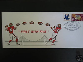 1995 49er first w/5 FDC Championship station SF - $4.99