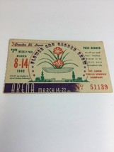1942 Greater St Louis Flower &amp; Garden Show @ The Arena,  St Louis,  Mo - $7.90