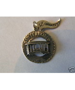 Vintage Sterling Silver Cable Car on Disc Charm OX - £7.98 GBP