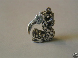 Vintage Sterling Silver Chinese Dragon Charm OX - $24.99