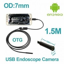 Android Phone Endoscope 7mm Lens OTG USB Camera - £24.05 GBP