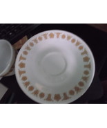 Corelle Butterfly Gold Pattern Saucer (1)-discontinued pattern - £9.38 GBP