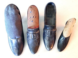 6  SILVER PIN CUSHION RECEPTACLE SHOEs 1 Worlds Fair 1893 Pewter Collection - $2,165.79 MXN