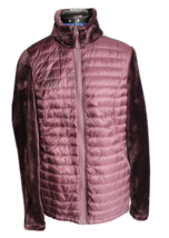 32 Degrees Heat Women&#39;s Eggplant Full Zip Fleece/Down Jacket ~S~ WPL 11590 - $12.99