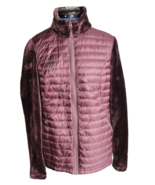 32 Degrees Heat Women&#39;s Eggplant Full Zip Fleece/Down Jacket ~S~ WPL 11590 - $240.43 MXN