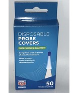 Disposable Probe Covers for Oral Thermometer and Rectal Thermometer, 50 ... - $10.70 CAD