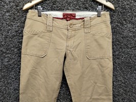 Abercrombie &amp; Fitch Pants Women 6 Tan Bootcut Khaki Authentic Vintage - $27.67