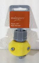Mainstays Garden 5/8&#39;&#39; MALE Garden Water HOSE Repair MENDER 1627908 Made... - $5.69