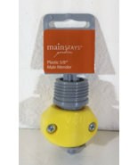 Mainstays Garden 5/8&#39;&#39; MALE Garden Water HOSE Repair MENDER 1627908 Made... - $5.69