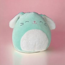 Squishmallow 8&quot;  Sammy 2021 Easter Green  Bunny Fur on The Tummy &amp; Ears  - £7.72 GBP